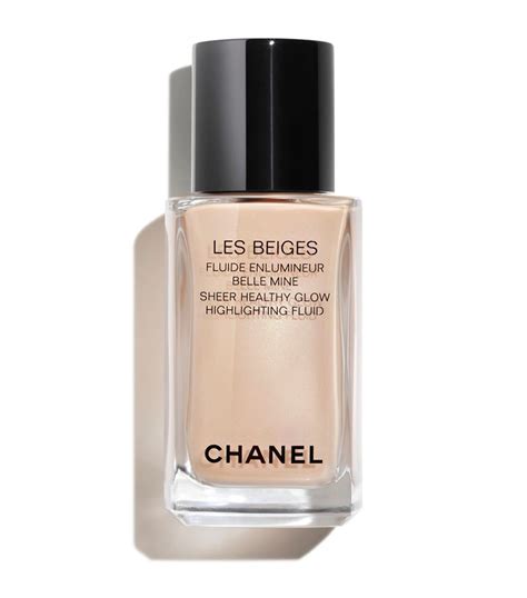 chanel healthy glow highlighting fluid pearly glow|LES BEIGES Sheer Healthy Glow Highlighting Fluid .